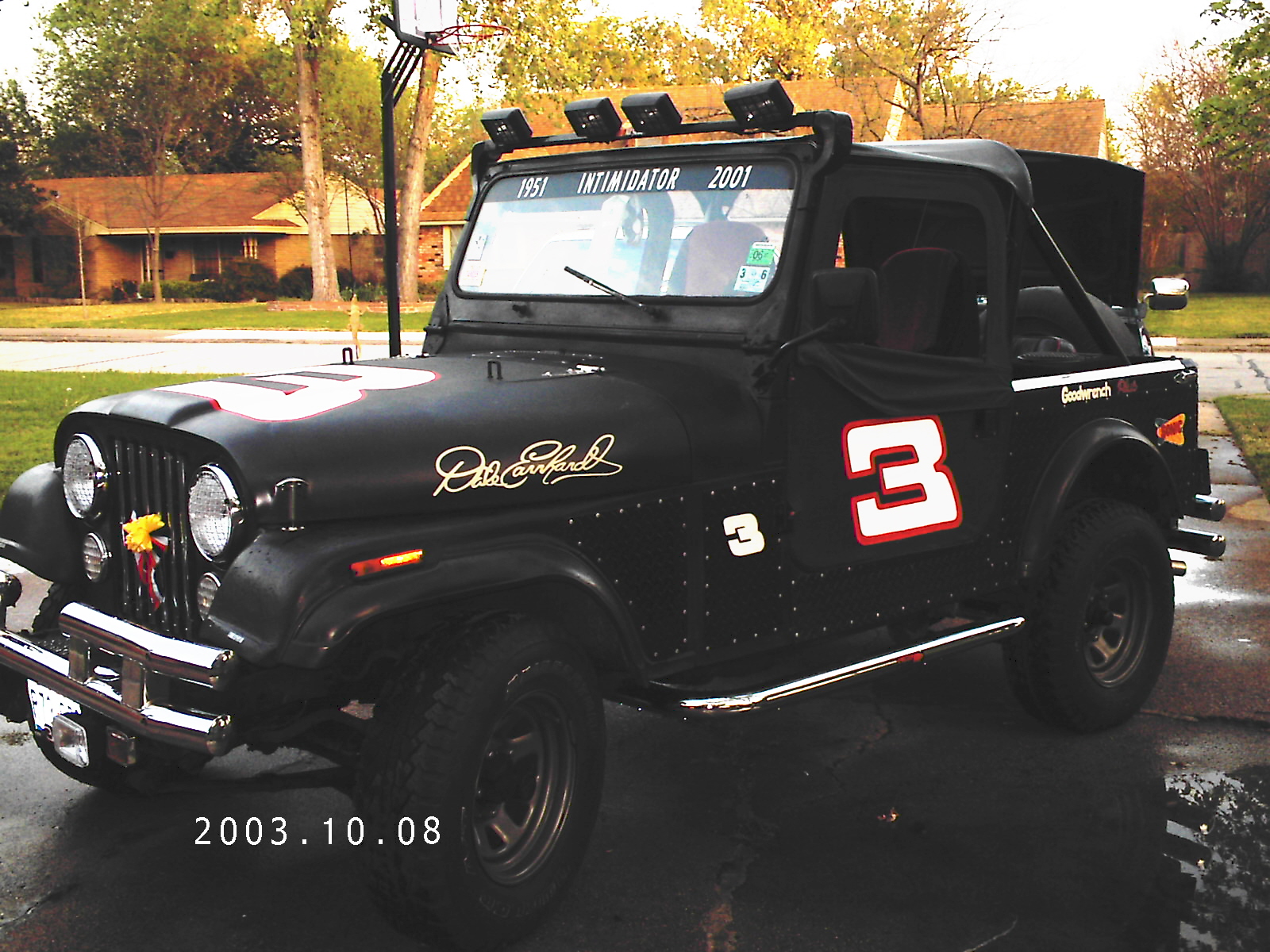85 CJ7 Dale Earnhardt Jeep