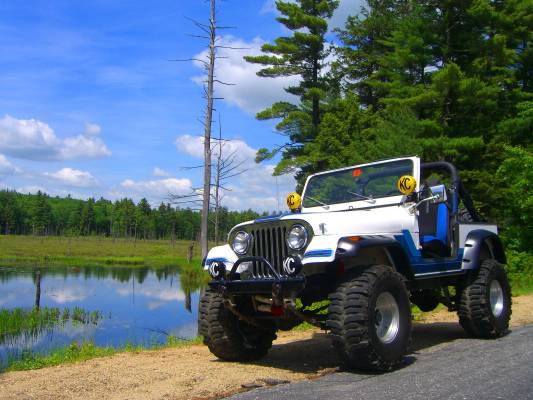 83 Jeep CJ-7 - Big, Bad, Nasty