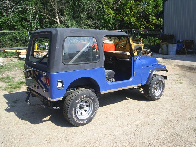 CJ7 Restoration Project