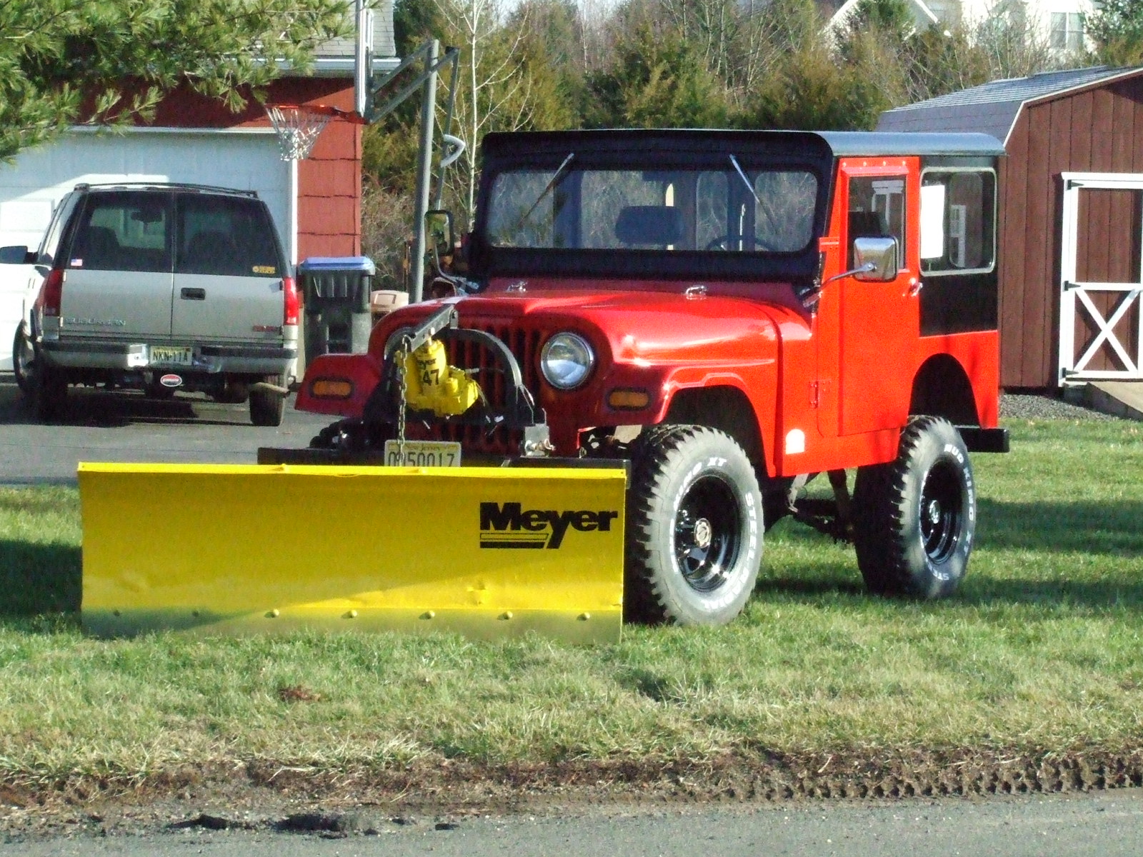 61 Willys Glass Body, Hard Top