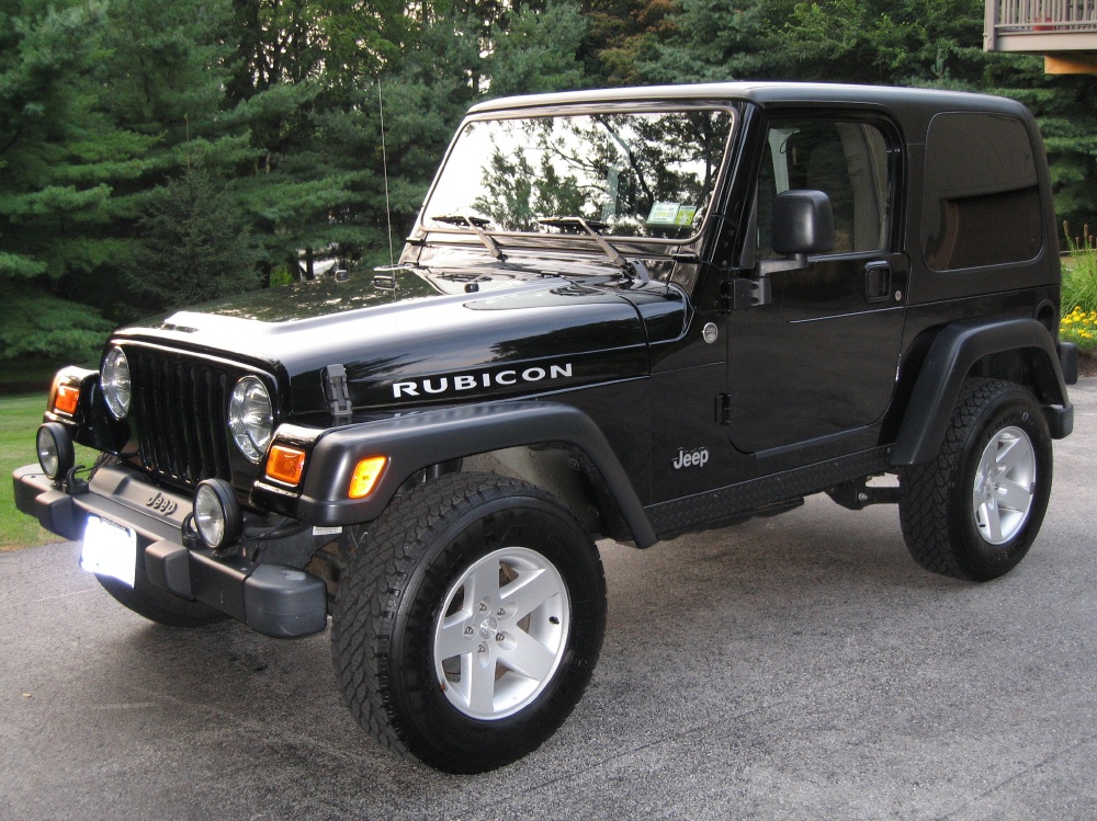 2005 Black Wrangler Rubicon 