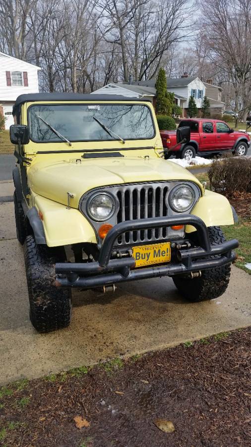 1980 Jeep CJ-7 Chevy Mod