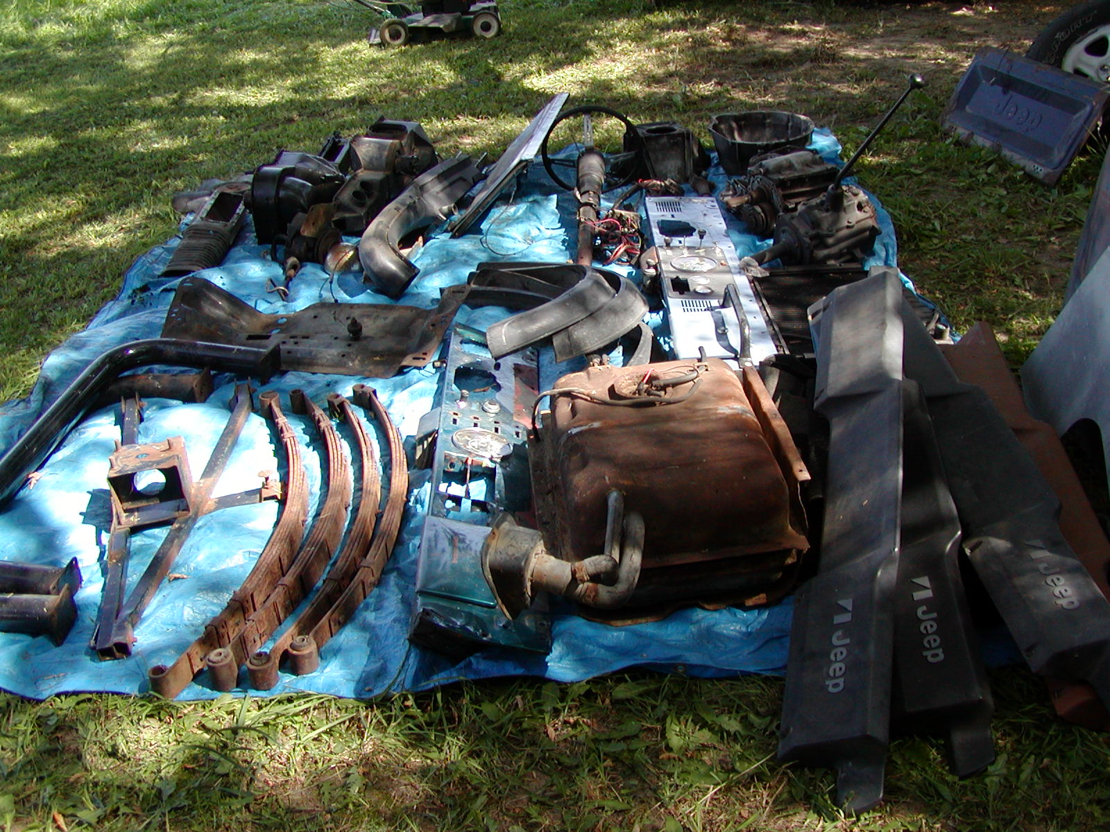 full set of stock cj springs