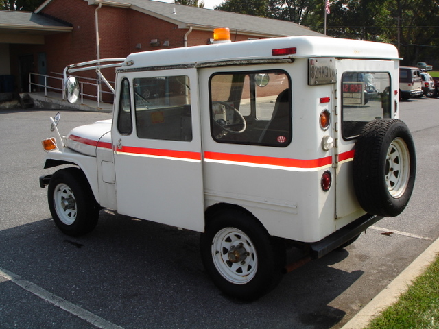 1977 RHD Postal Jeep